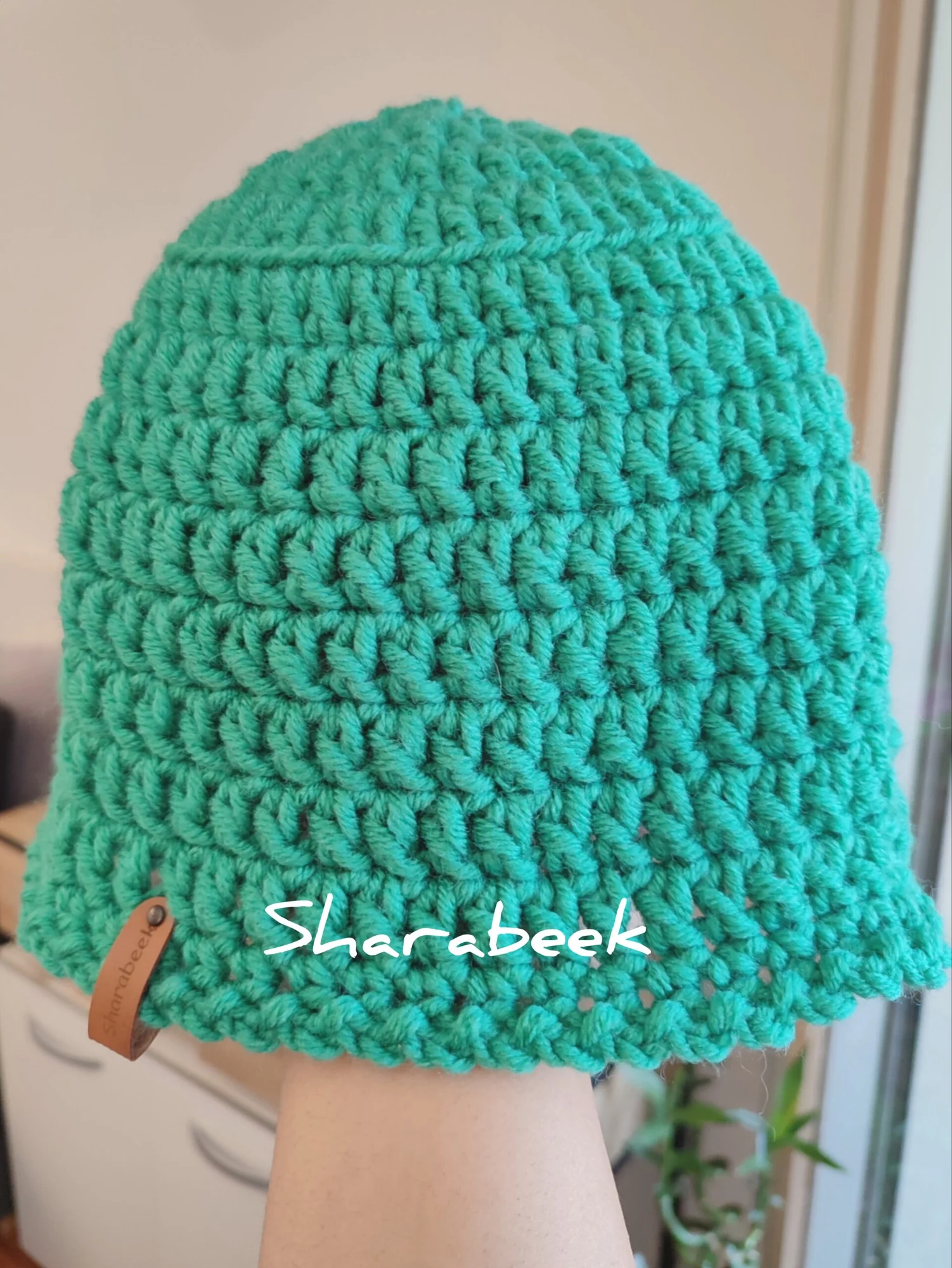 Bonnet unisexe .vert