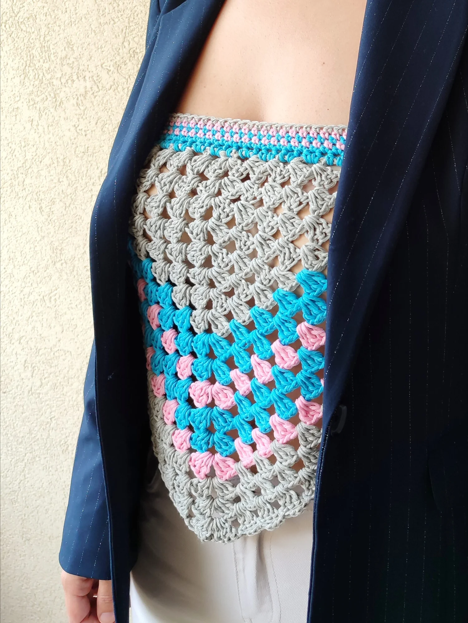 Crop top Lala. Rose