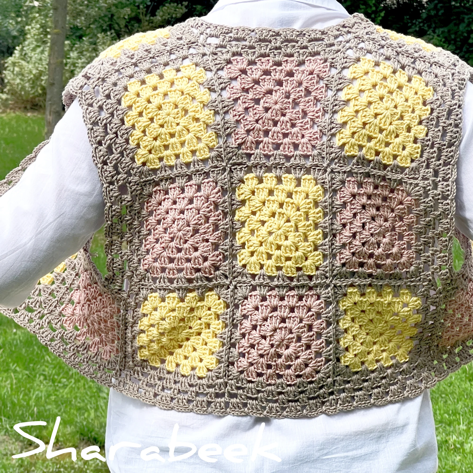 Gilet Nadia .Argile