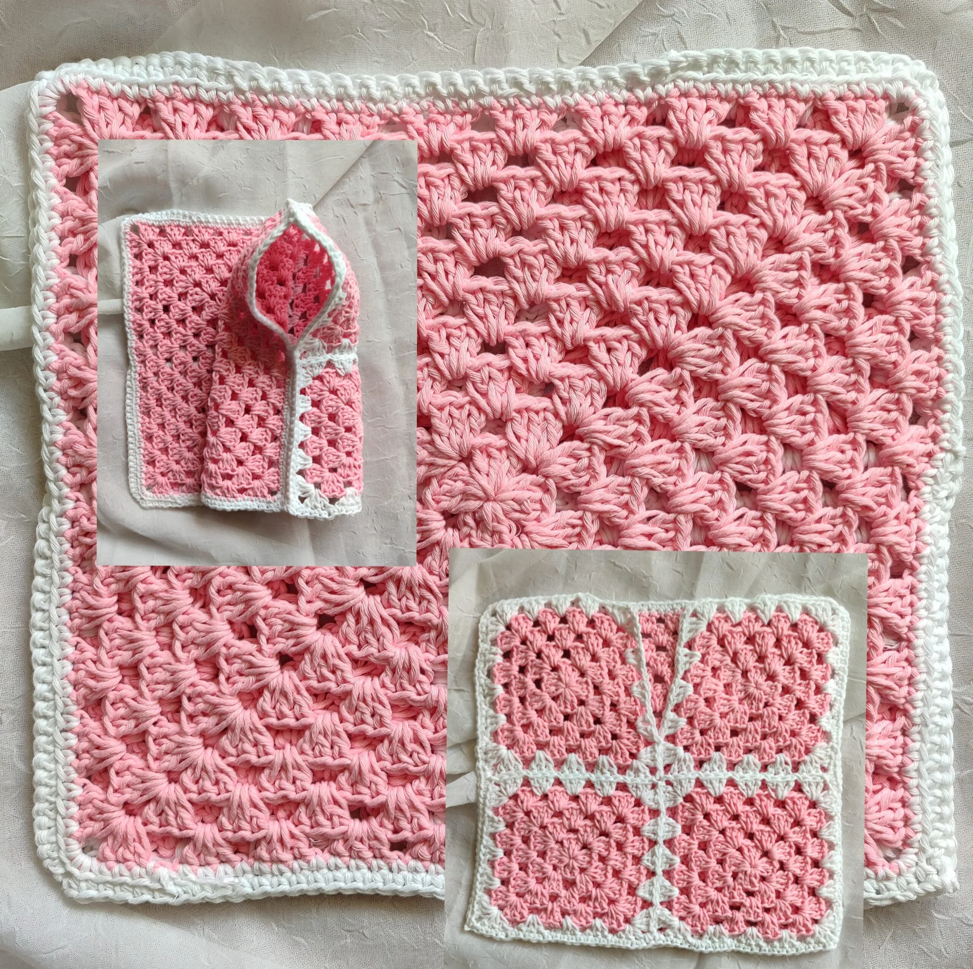 Top bebe . Rose et Balnc