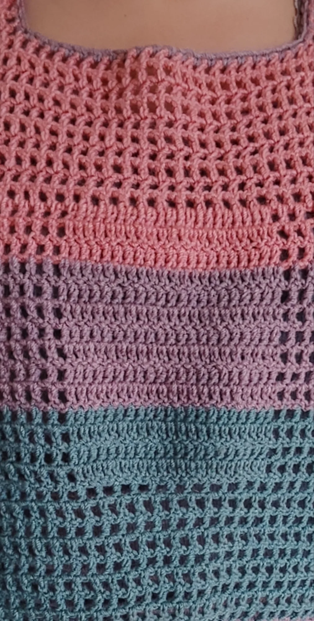 Top d’hiver. rose