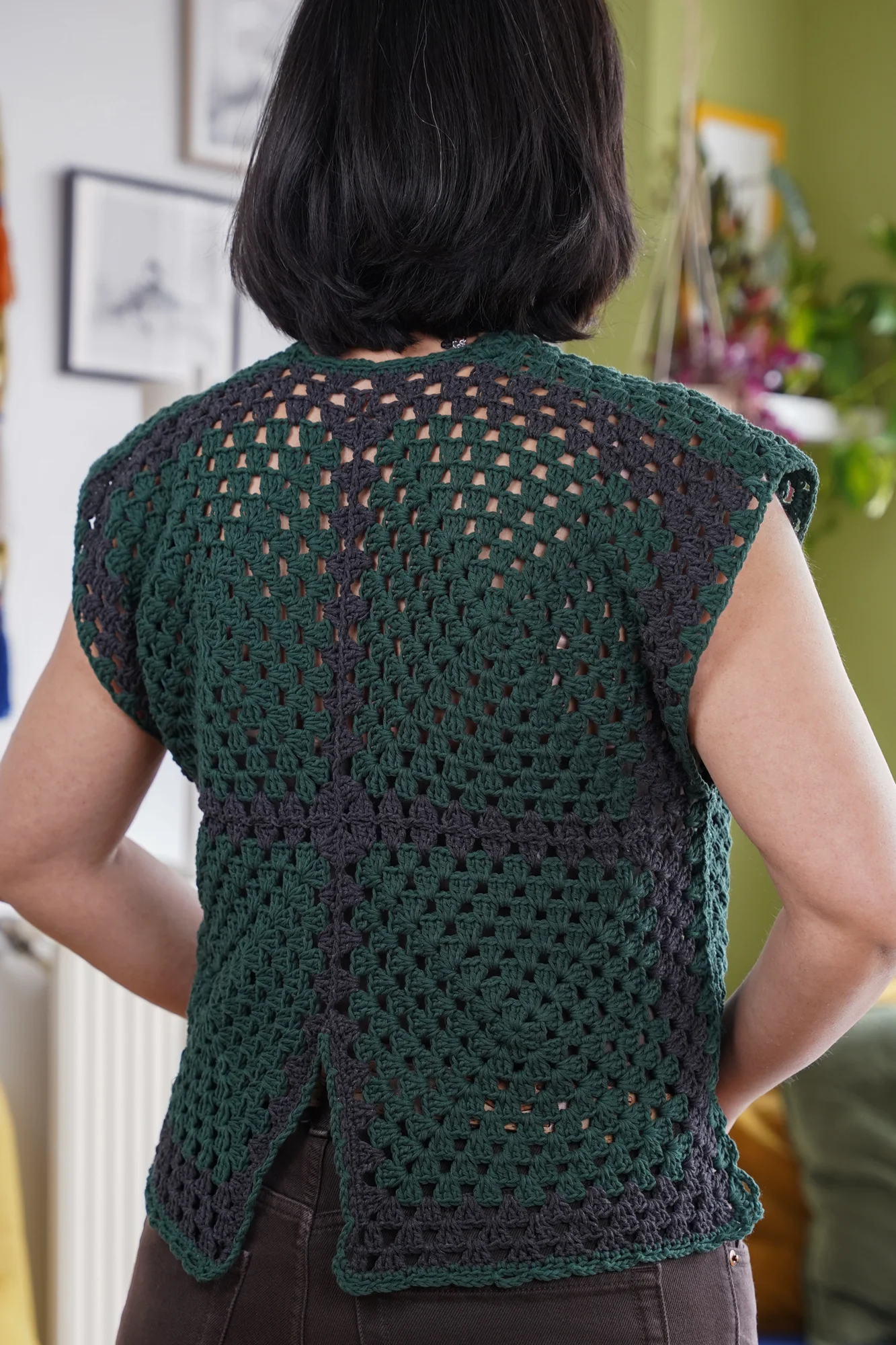 gilet nadia huileux