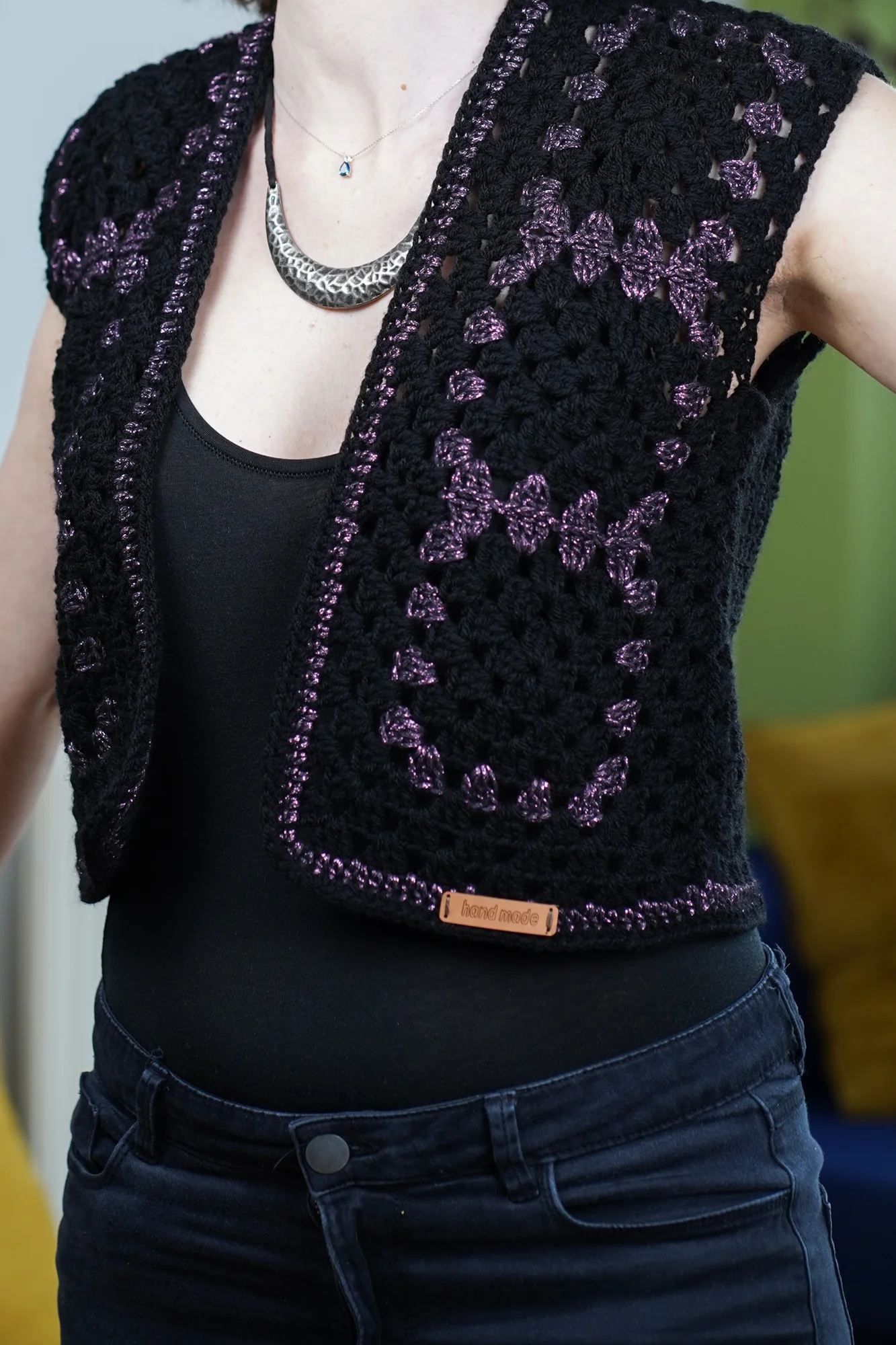Gilet nadia. noir