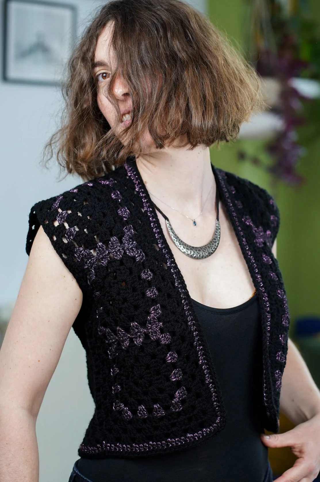 Gilet nadia. noir