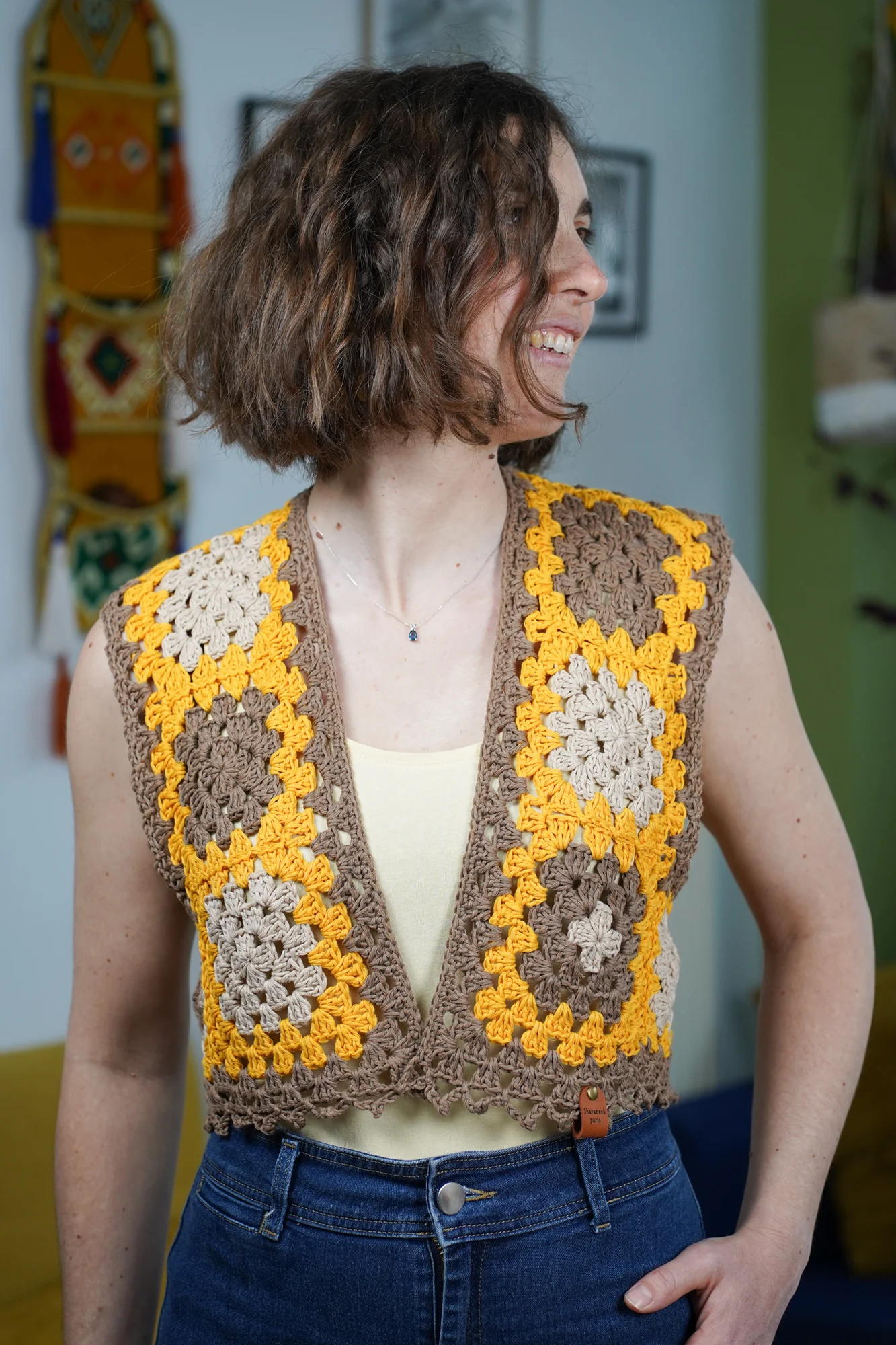 gilet nadia jaune