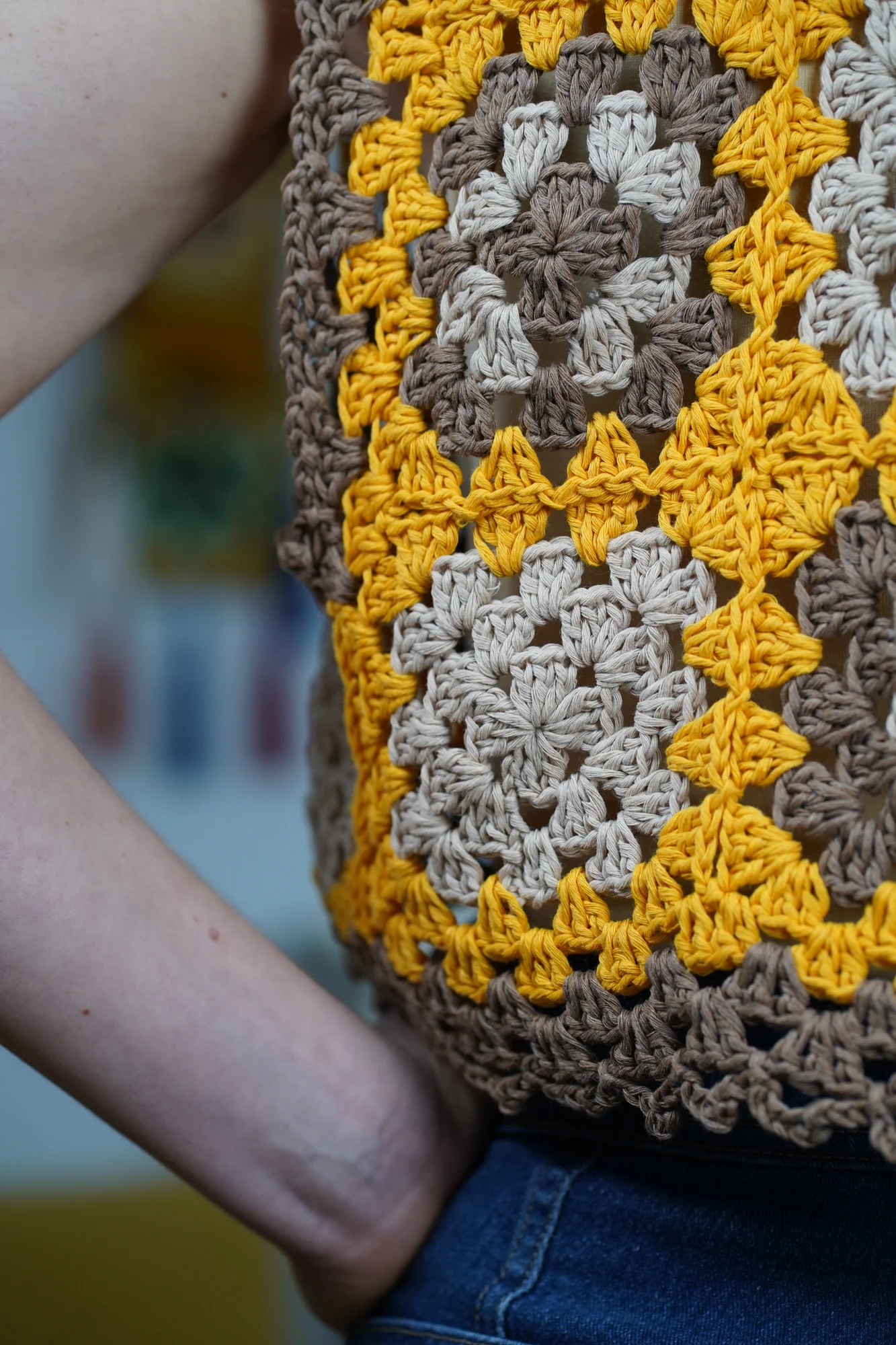 gilet nadia jaune