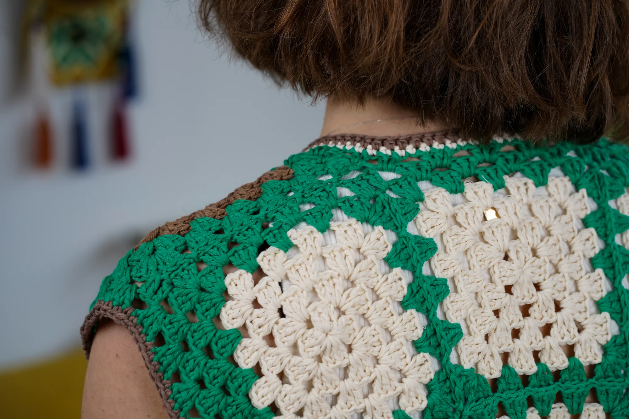 gilet nadia vert