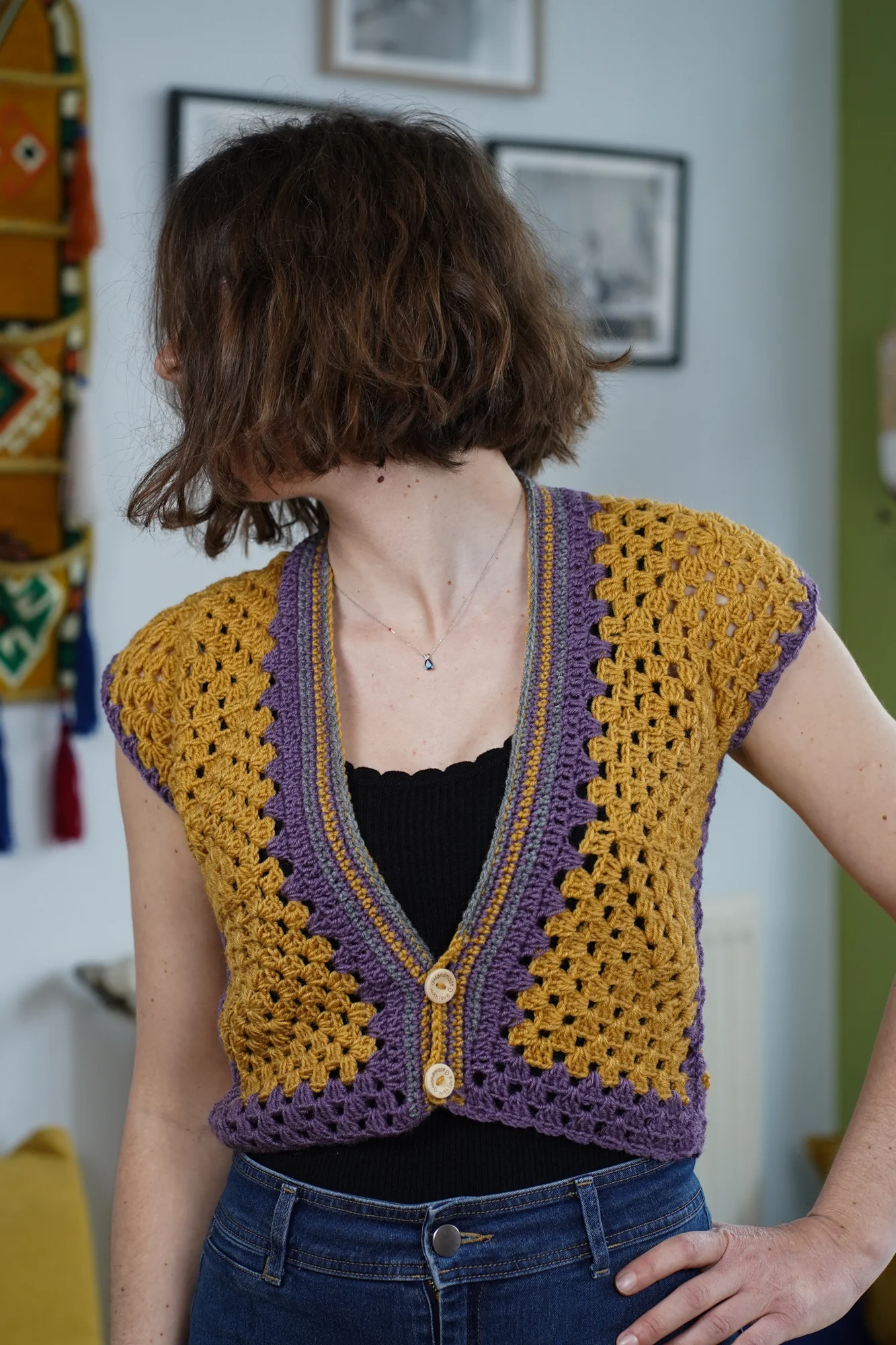 Gilet nadia.  jeune