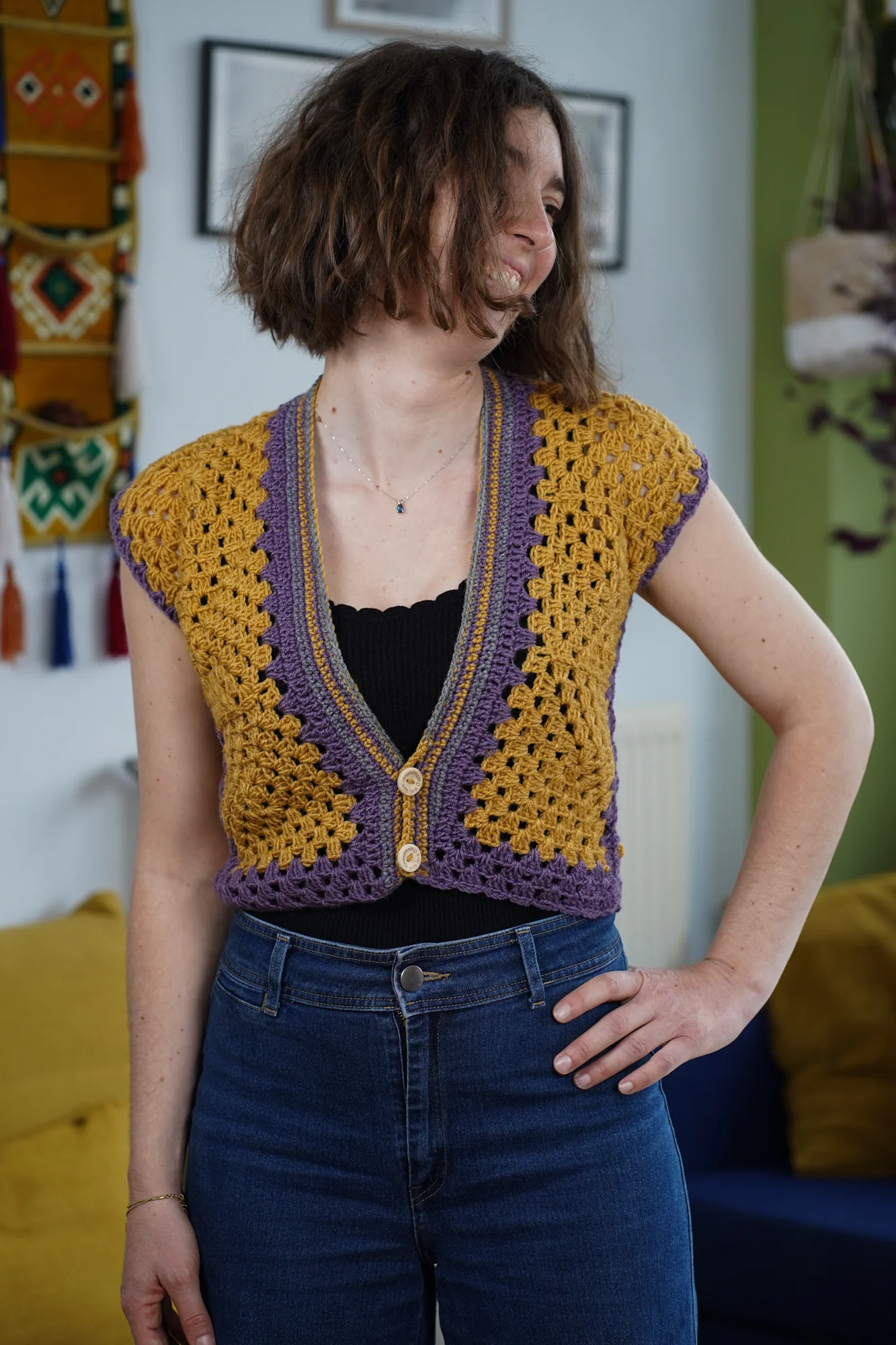 Gilet nadia.  jeune