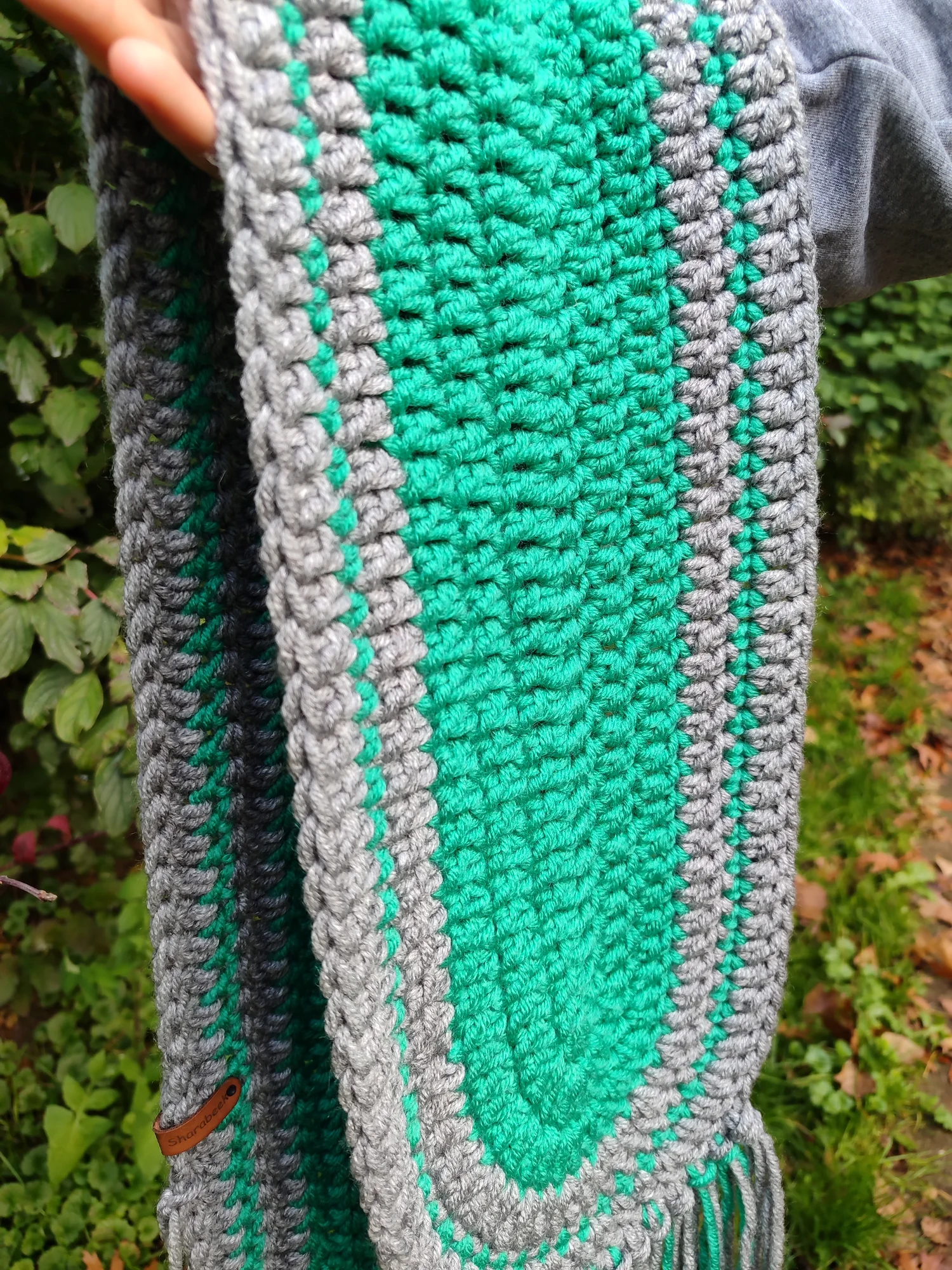 Châle viki. vert