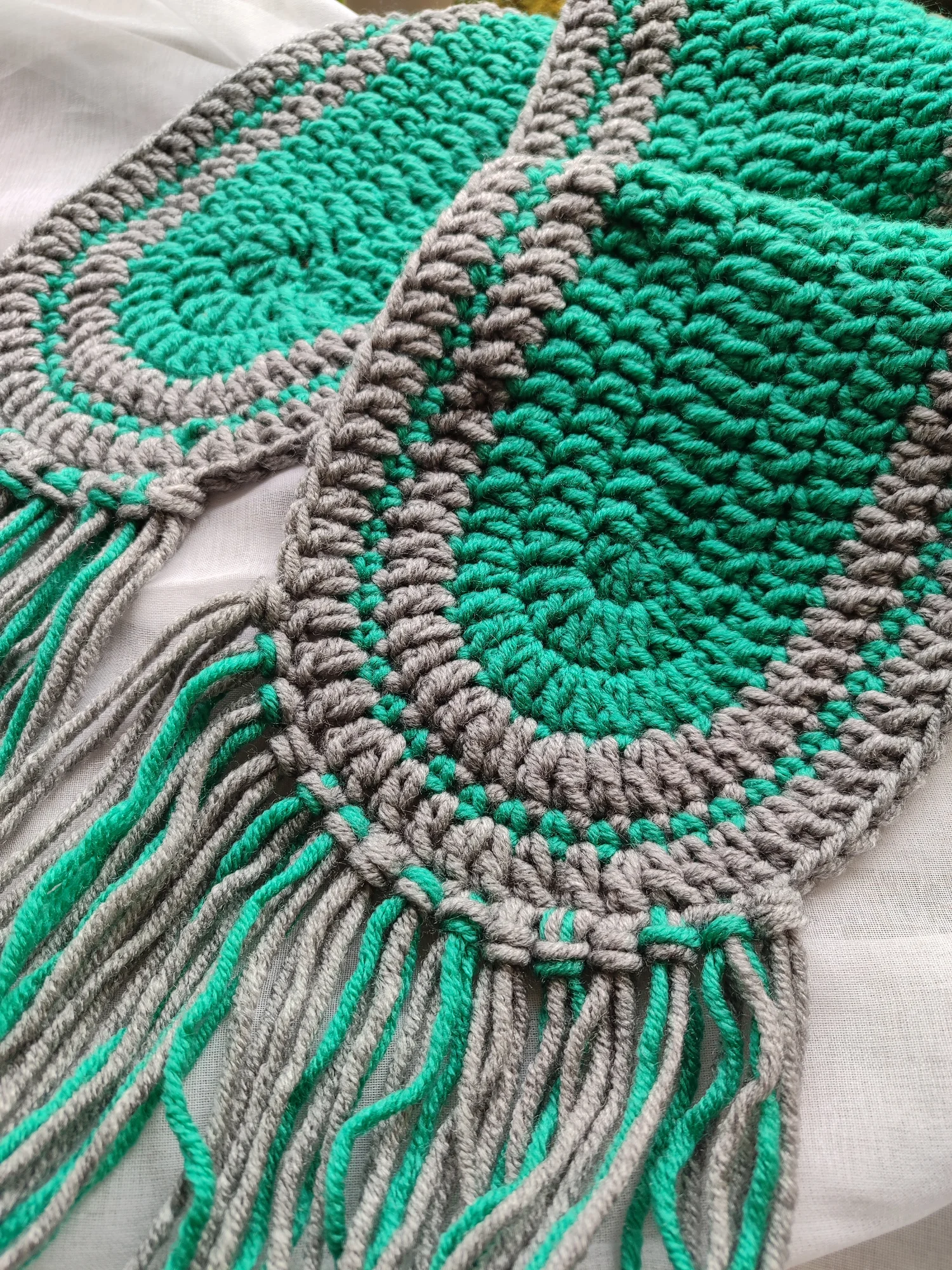 Châle viki. vert