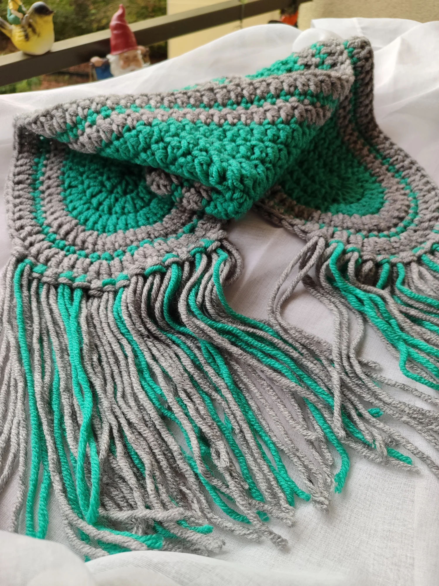 Châle viki. vert