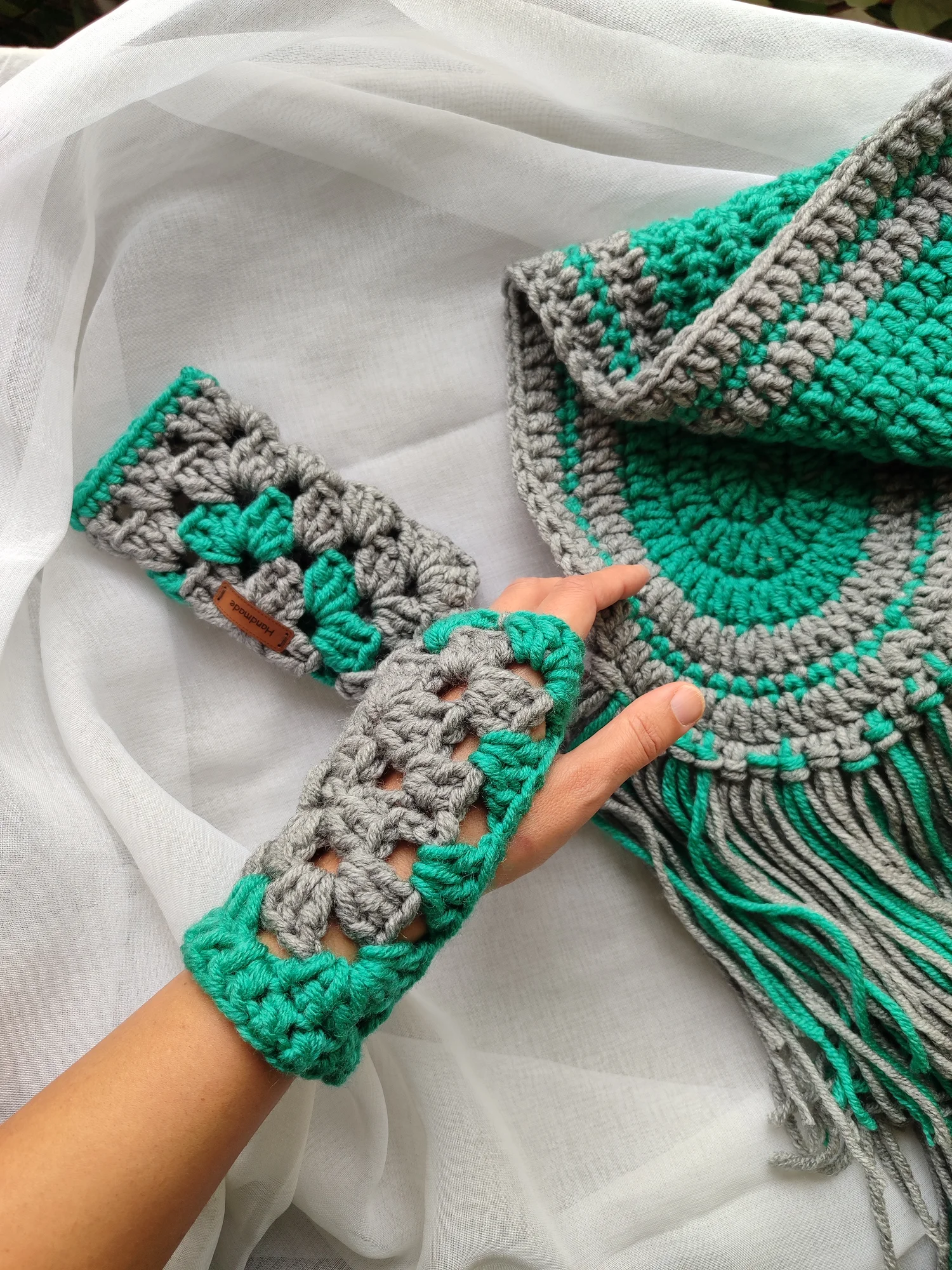 Snood. Vert