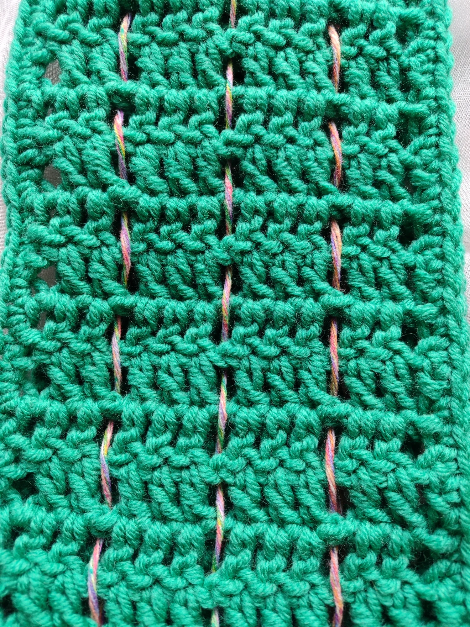 Snood. Vert