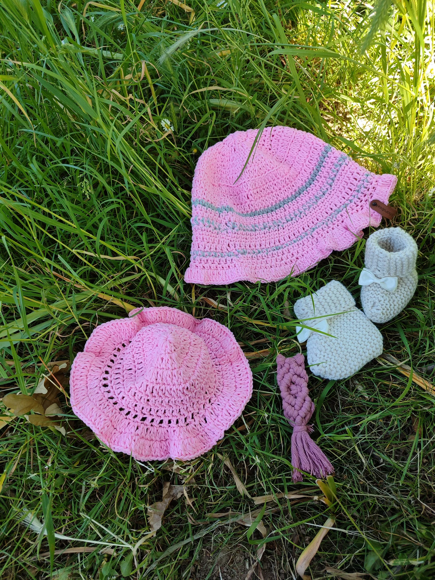 Chapeau d'été. BLEU