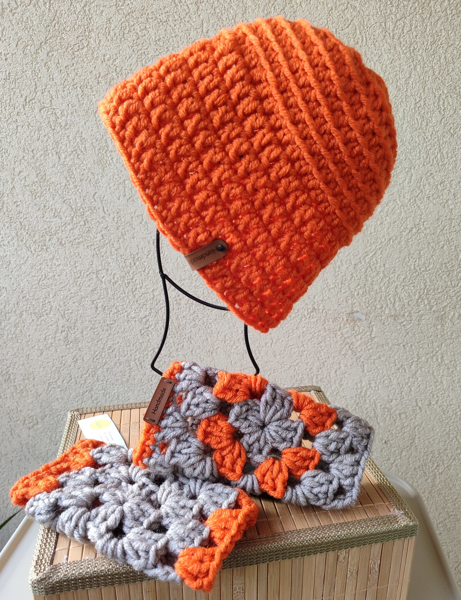 Bonnet unisexe .orange