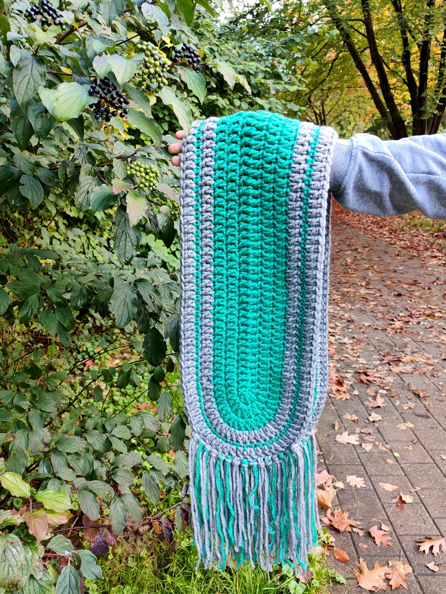 Châle viki. vert