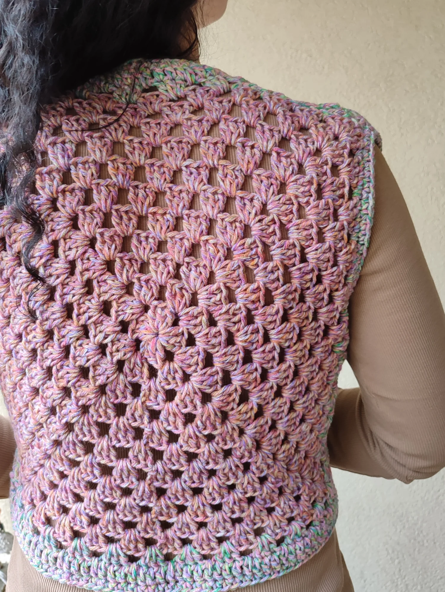 Gilet Nadia .rose