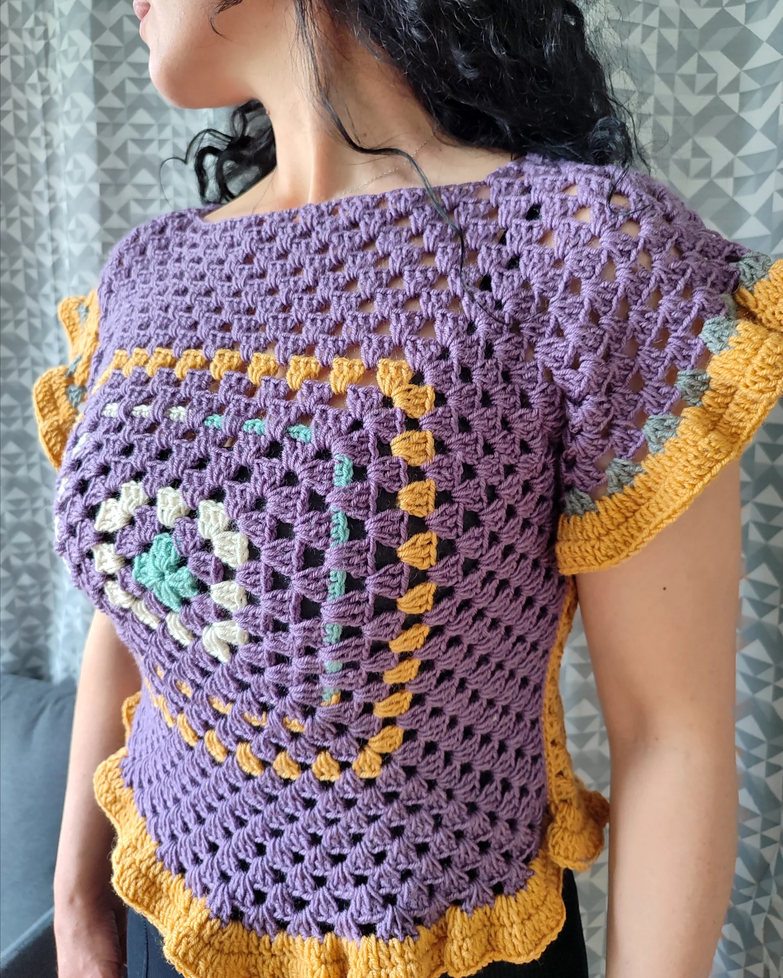 Top Grany. Mauve