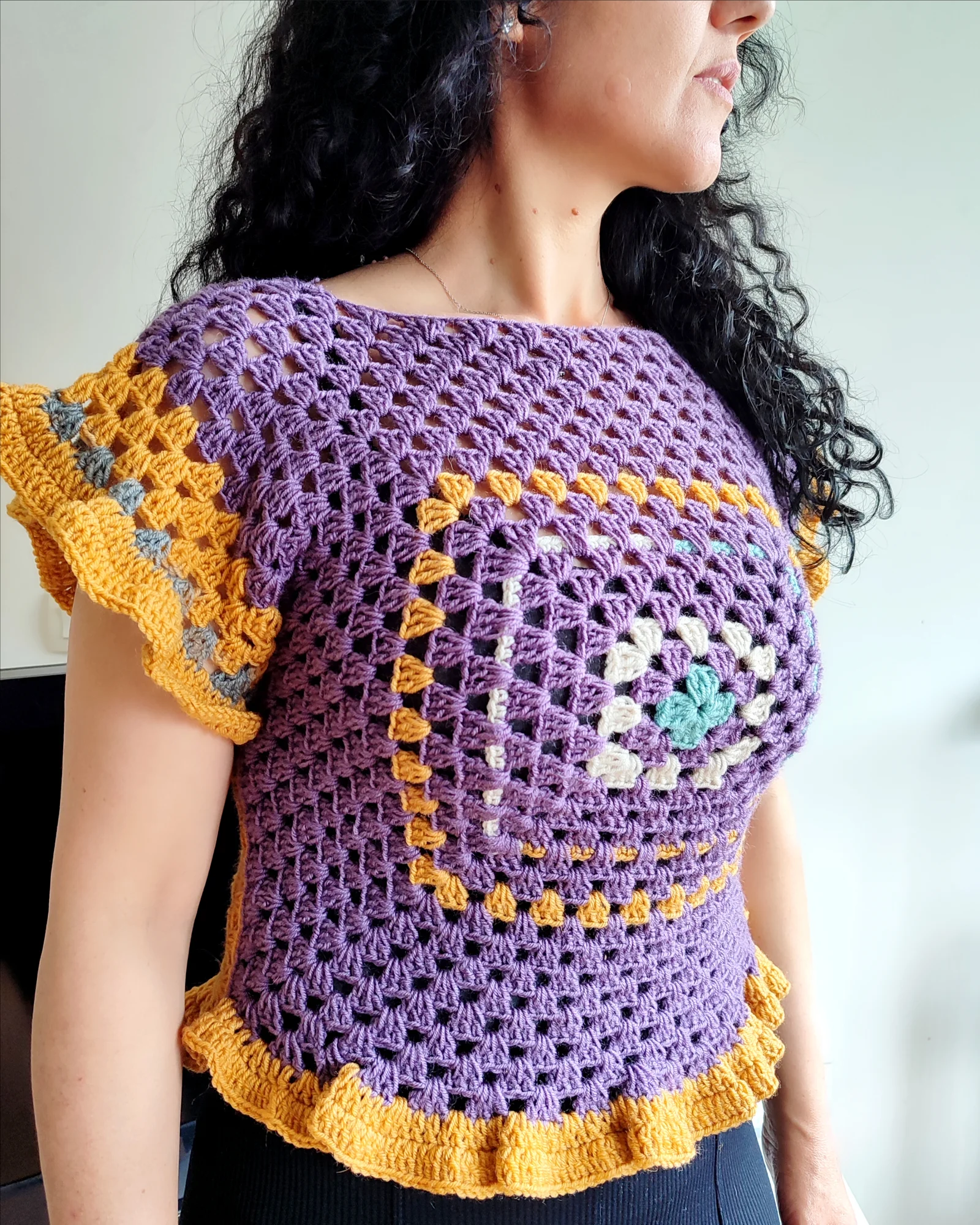 Top Grany. Mauve