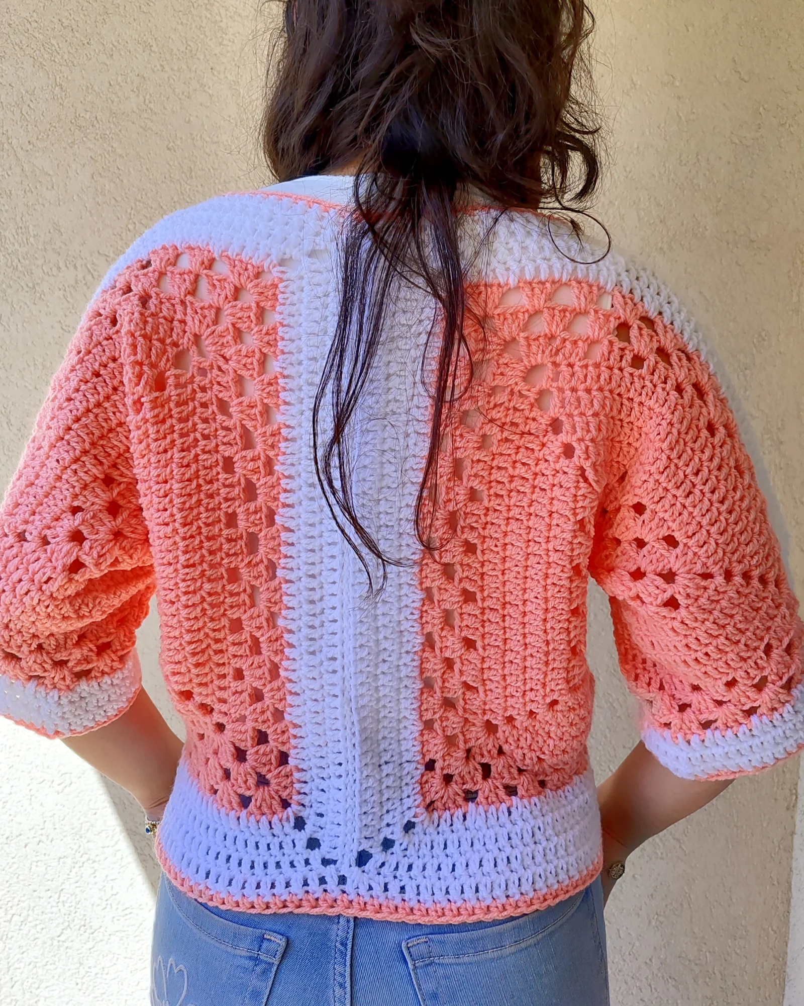 Veste carrée. Pomme