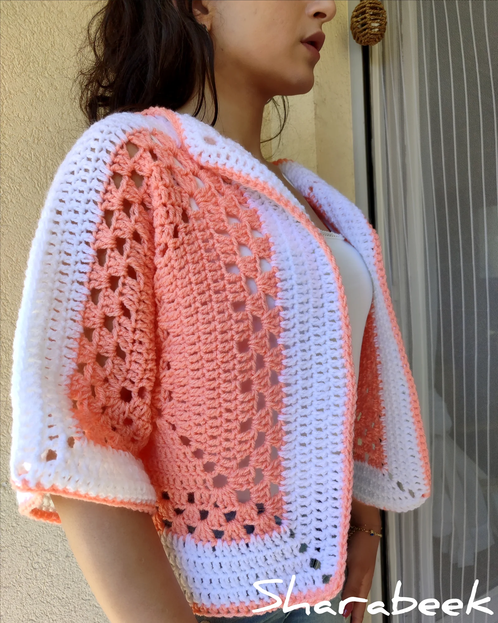 Veste carrée. Pomme